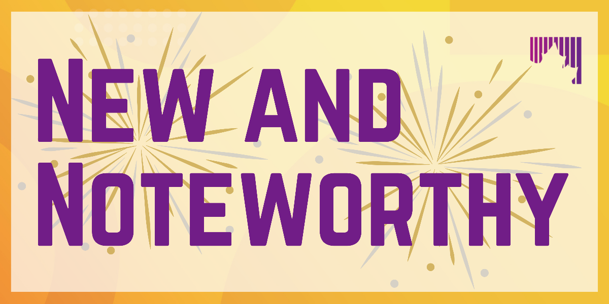 New and Noteworthy Banner Image
